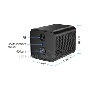 Smart Wireless Mini Spy Camera – Hidden Security Cam