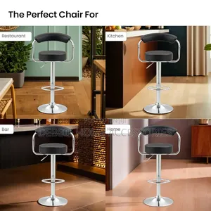 Bar Stool Chair for Kitchen-Pu Leather