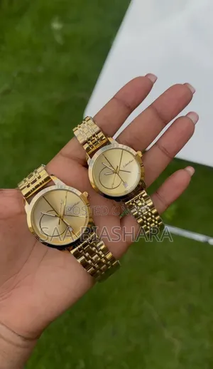Calvin Klein Boyfriend Watch Gold