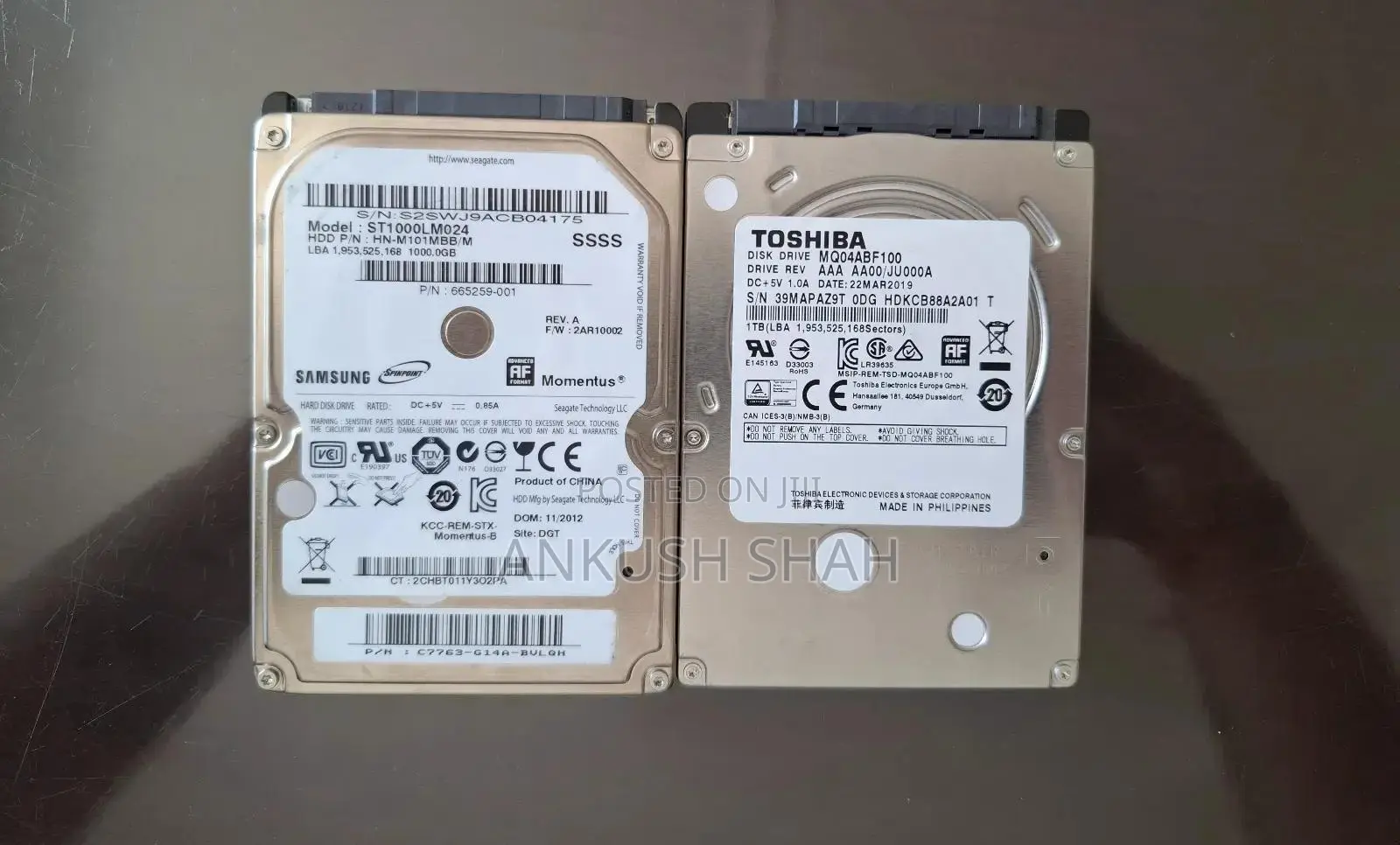 1 Tb Internal Laptop Hard Disk Drive