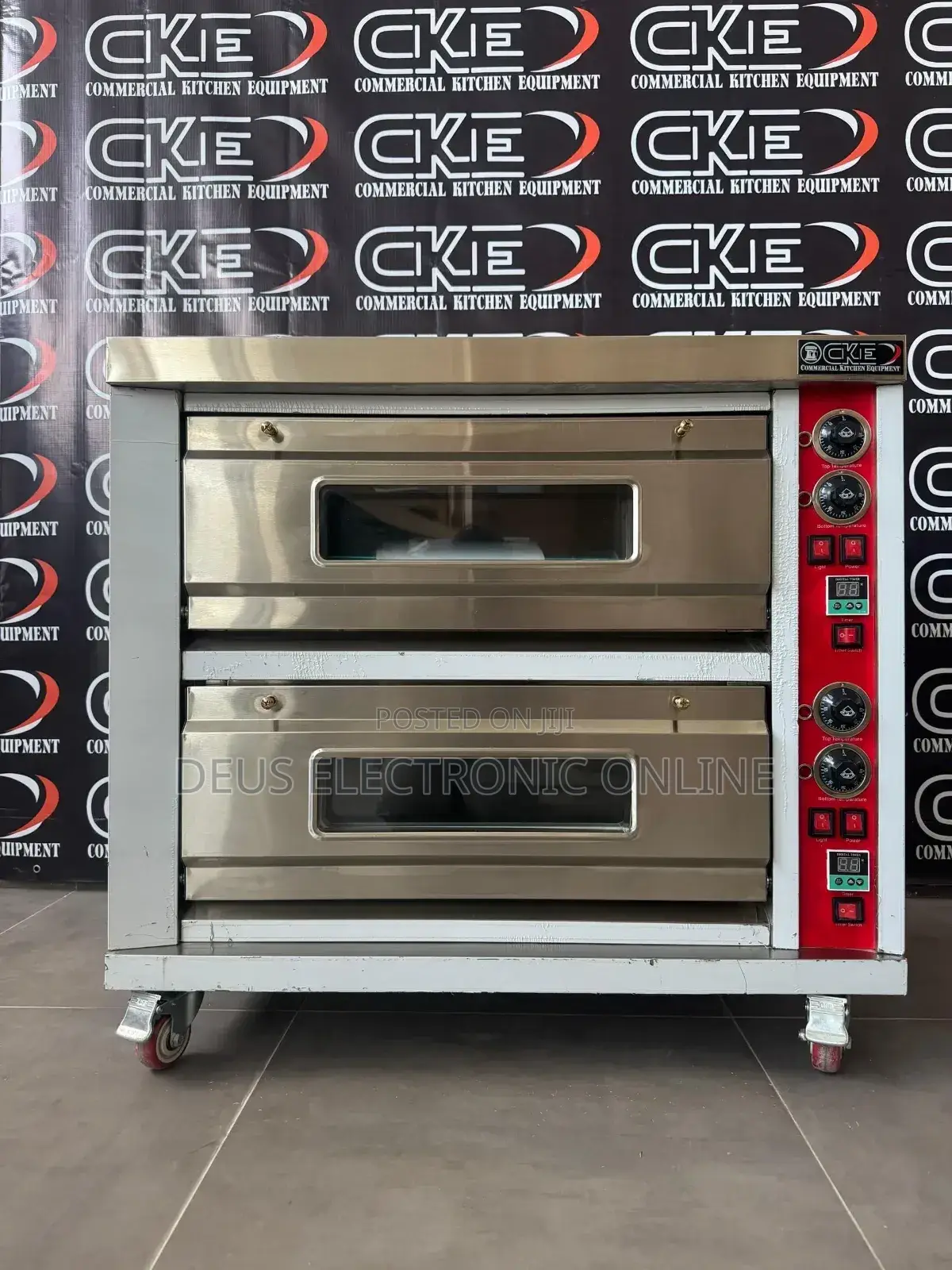 Electric Oven Deck 2 Tray  2