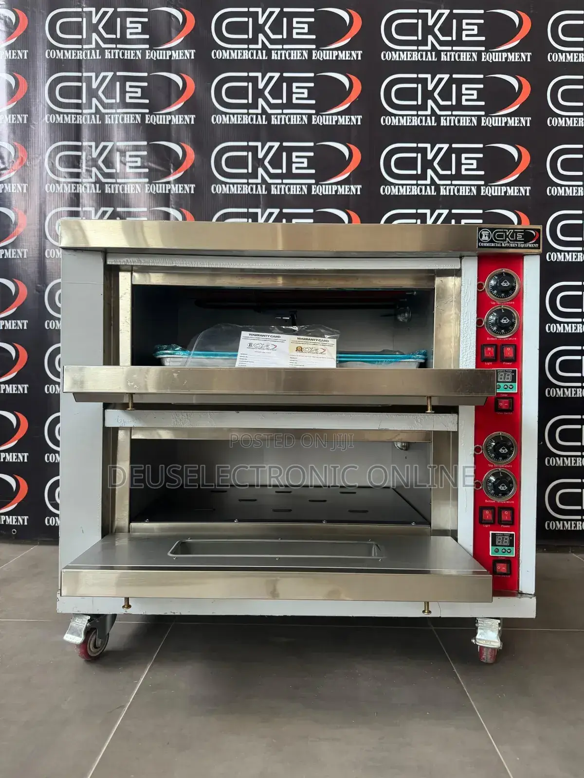 Electric Oven Deck 2 Tray  2