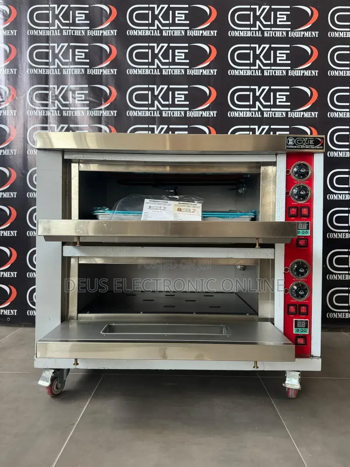 Electric Oven Deck 2 Tray  2