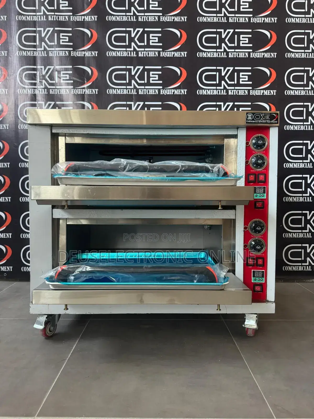 Electric Oven Deck 2 Tray  2