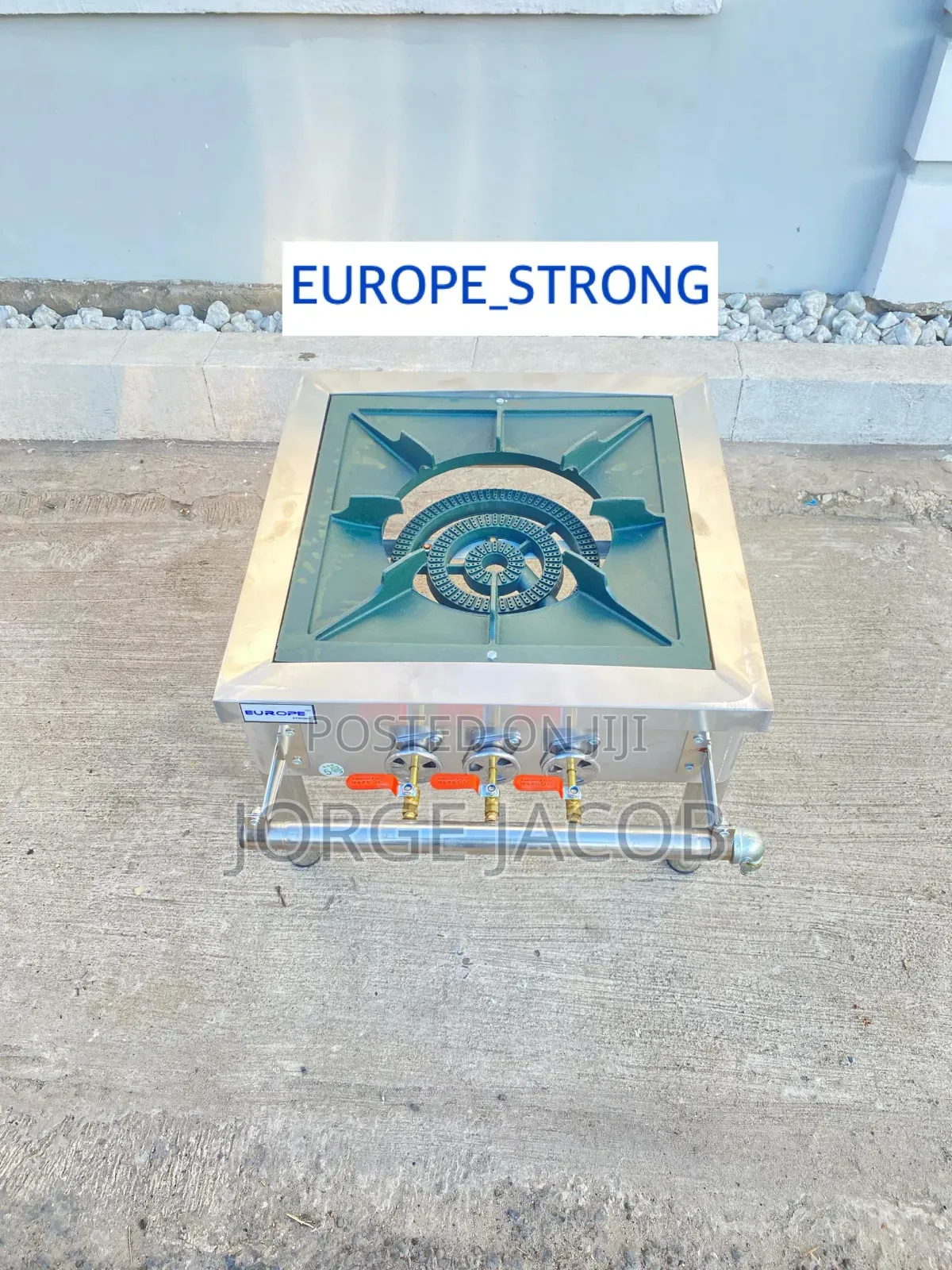 Commercial-Grade Single-Burner Gas Stove