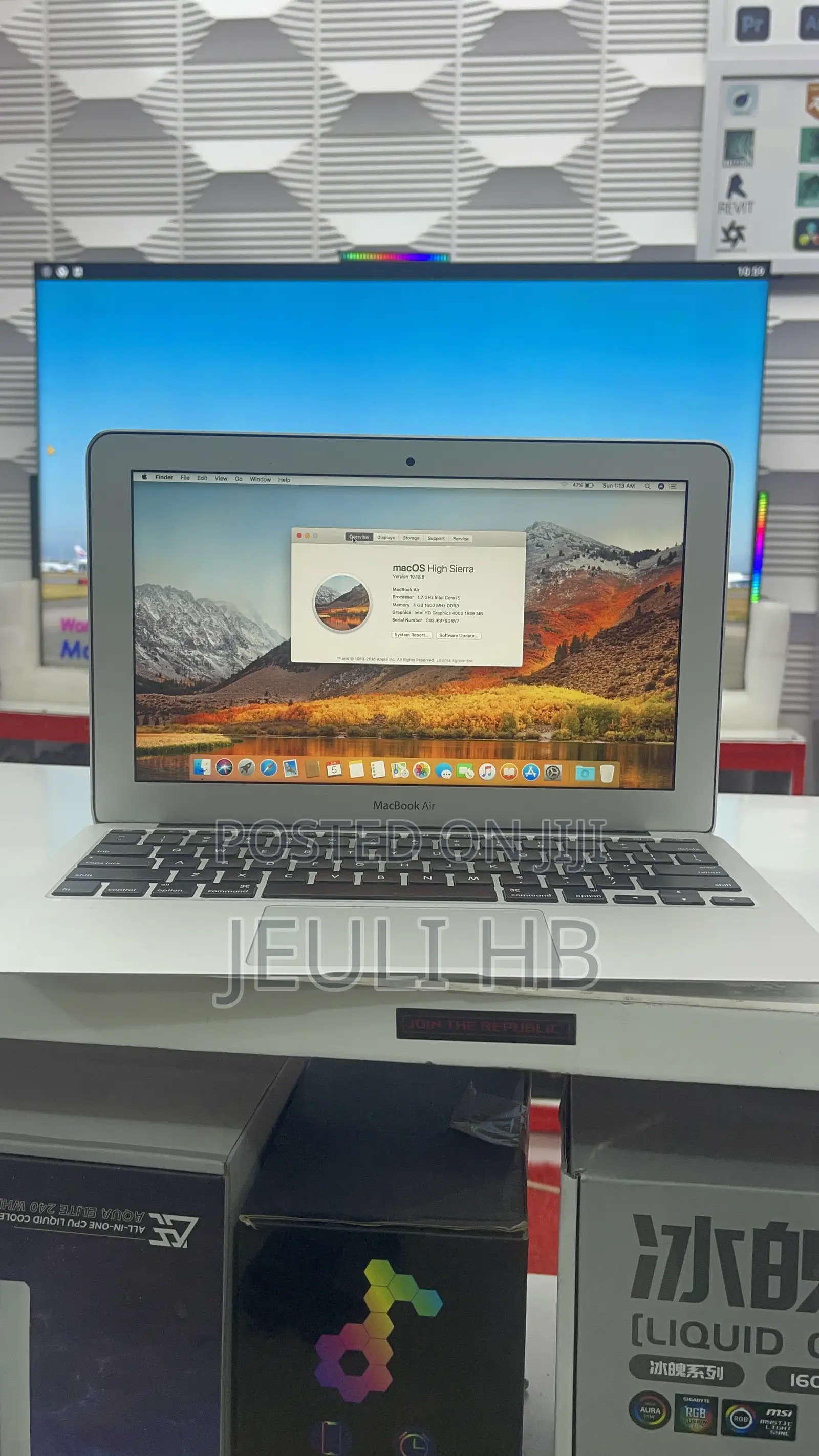 Laptop Apple MacBook 2013 4GB Intel Core I5 SSD 128GB