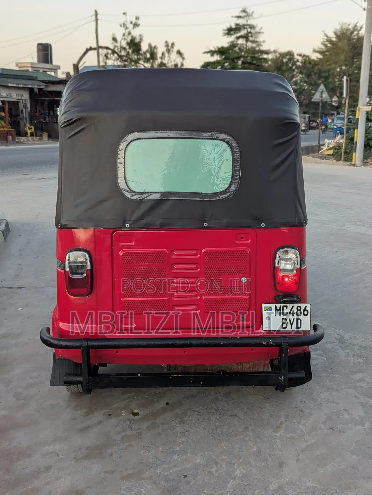 TVS King Deluxe Plus iTouch Start 2023 Red