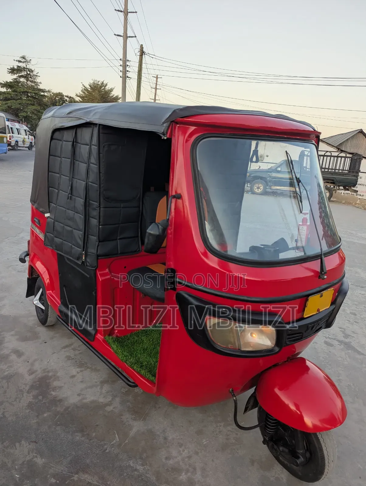 TVS King Deluxe Plus iTouch Start 2023 Red