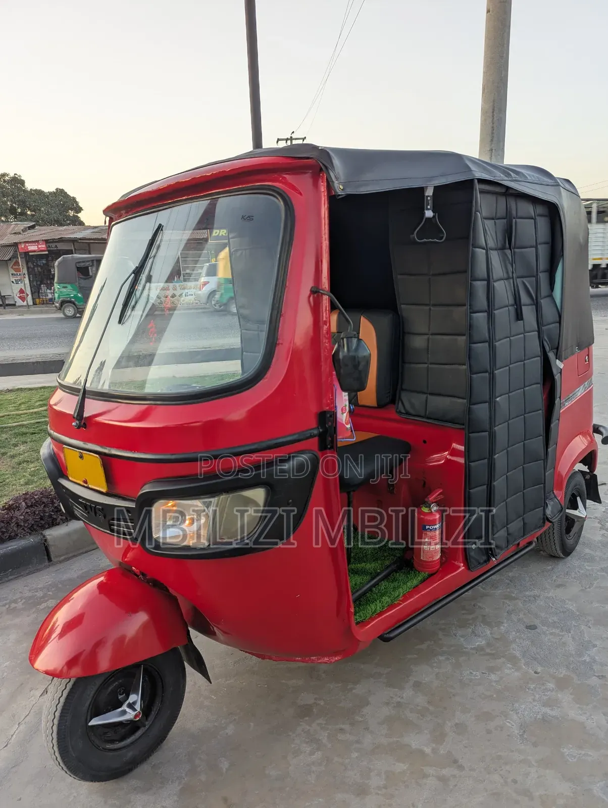 TVS King Deluxe Plus iTouch Start 2023 Red