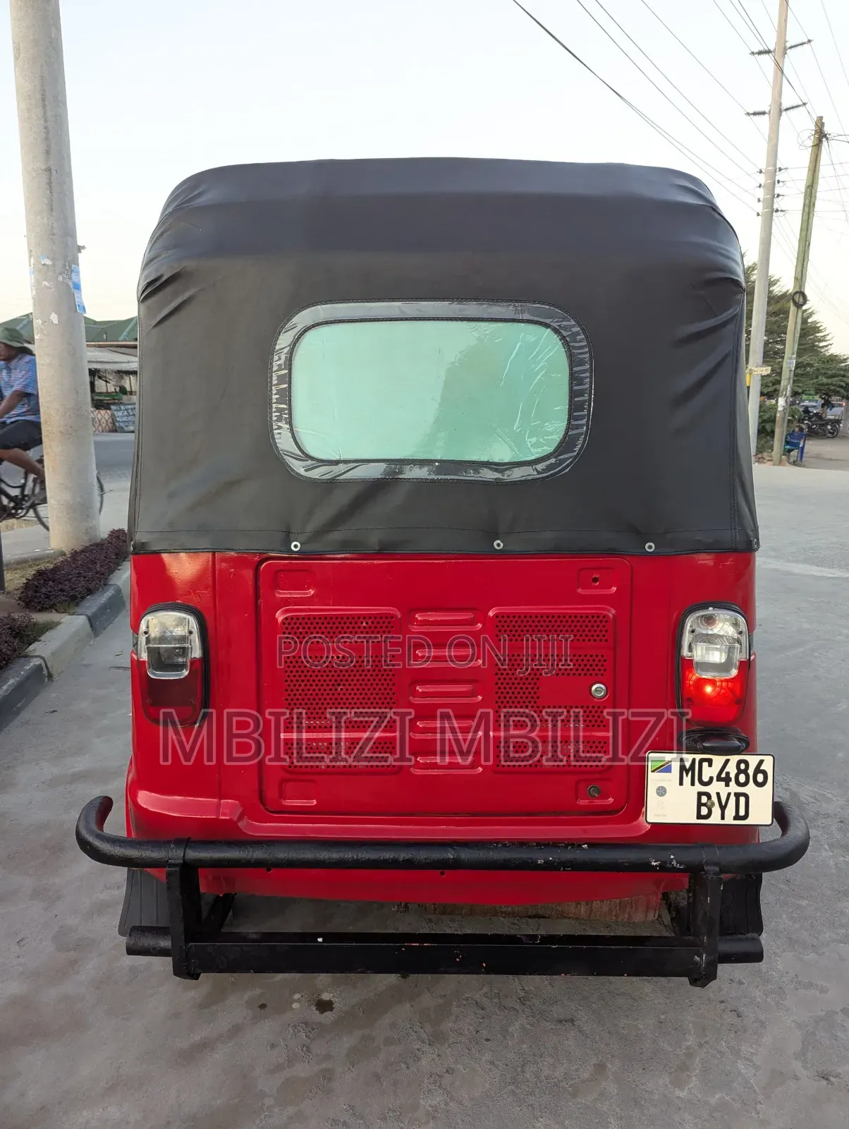 TVS King Deluxe Plus iTouch Start 2023 Red