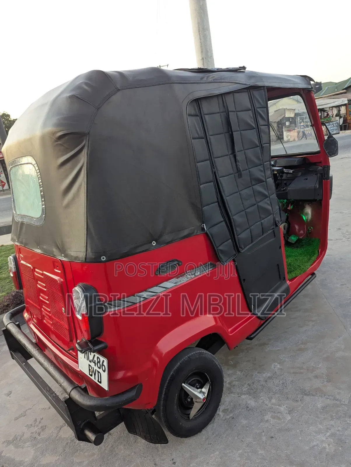 TVS King Deluxe Plus iTouch Start 2023 Red
