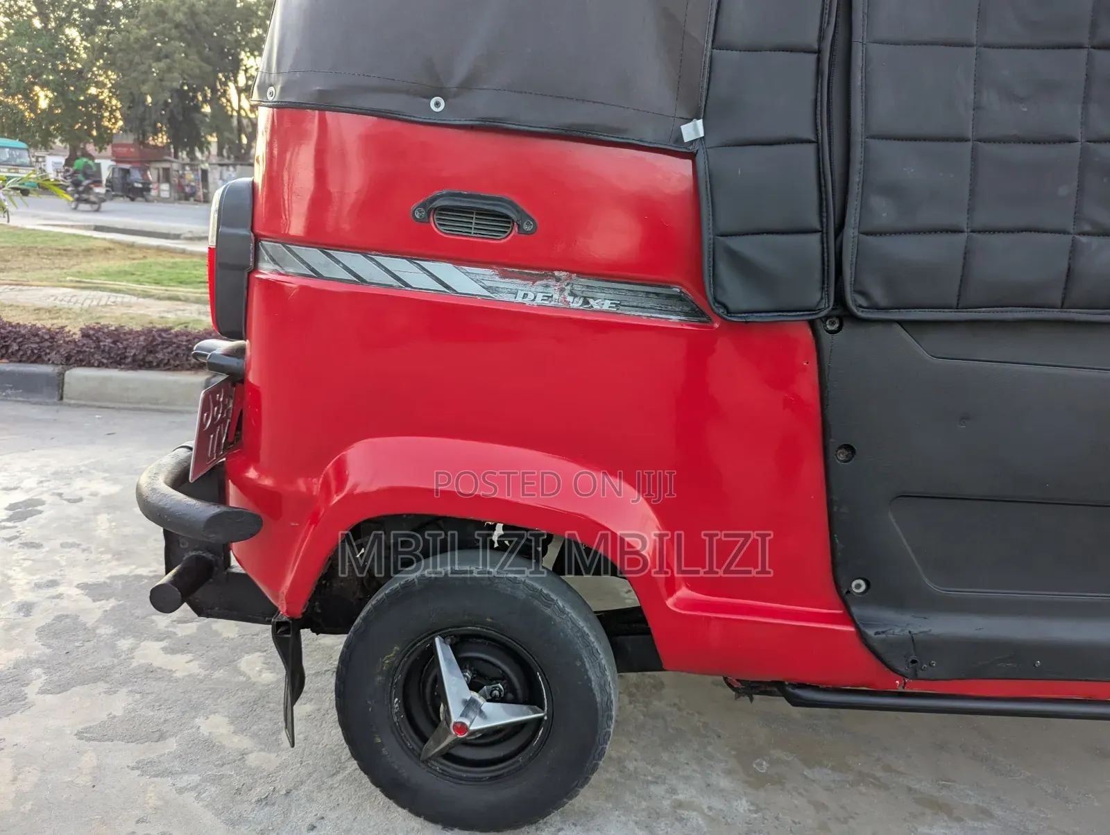 TVS King Deluxe Plus iTouch Start 2023 Red