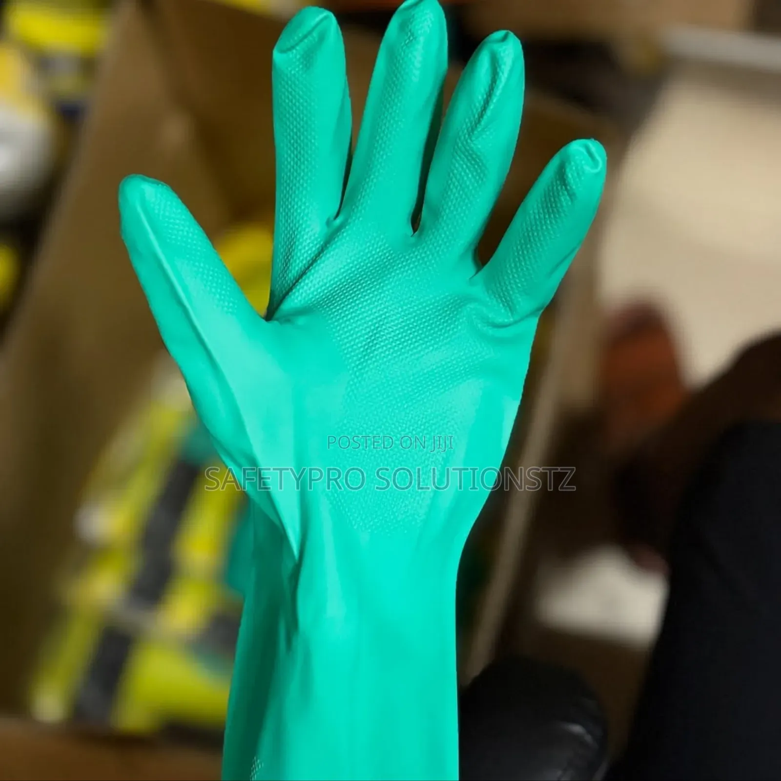Heavy Duty Chemical/Nitrile Gloves