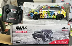 Remote-Controlled Suv Model Car Game Toys