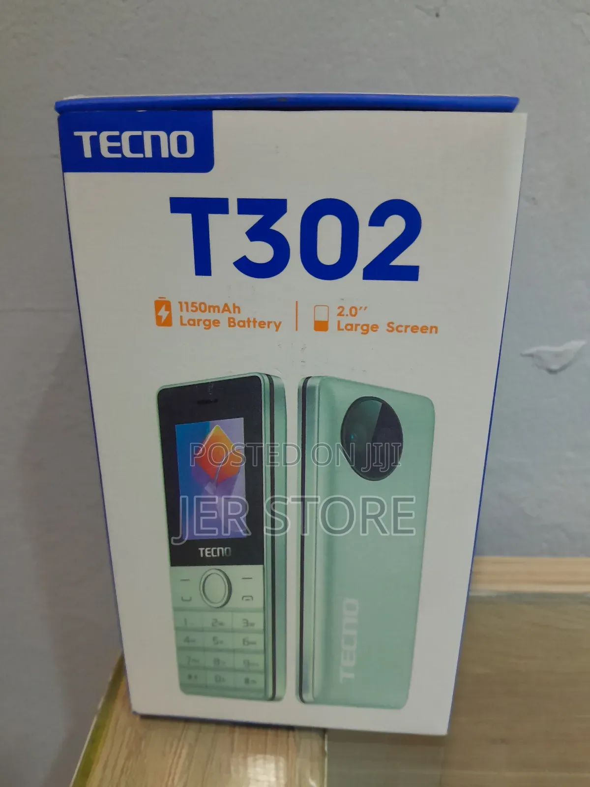New Tecno T312 Black