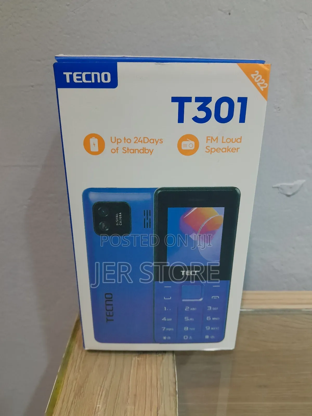 New Tecno T301 Blue