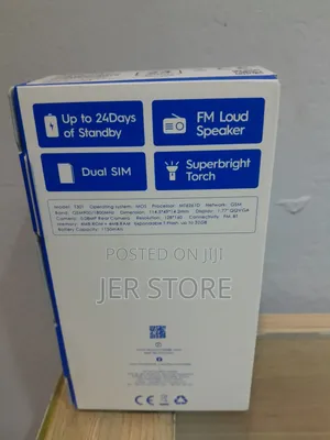 New Tecno T301 Blue