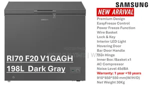 Samsung Freezer Model:R170f20vgagh Liter:198