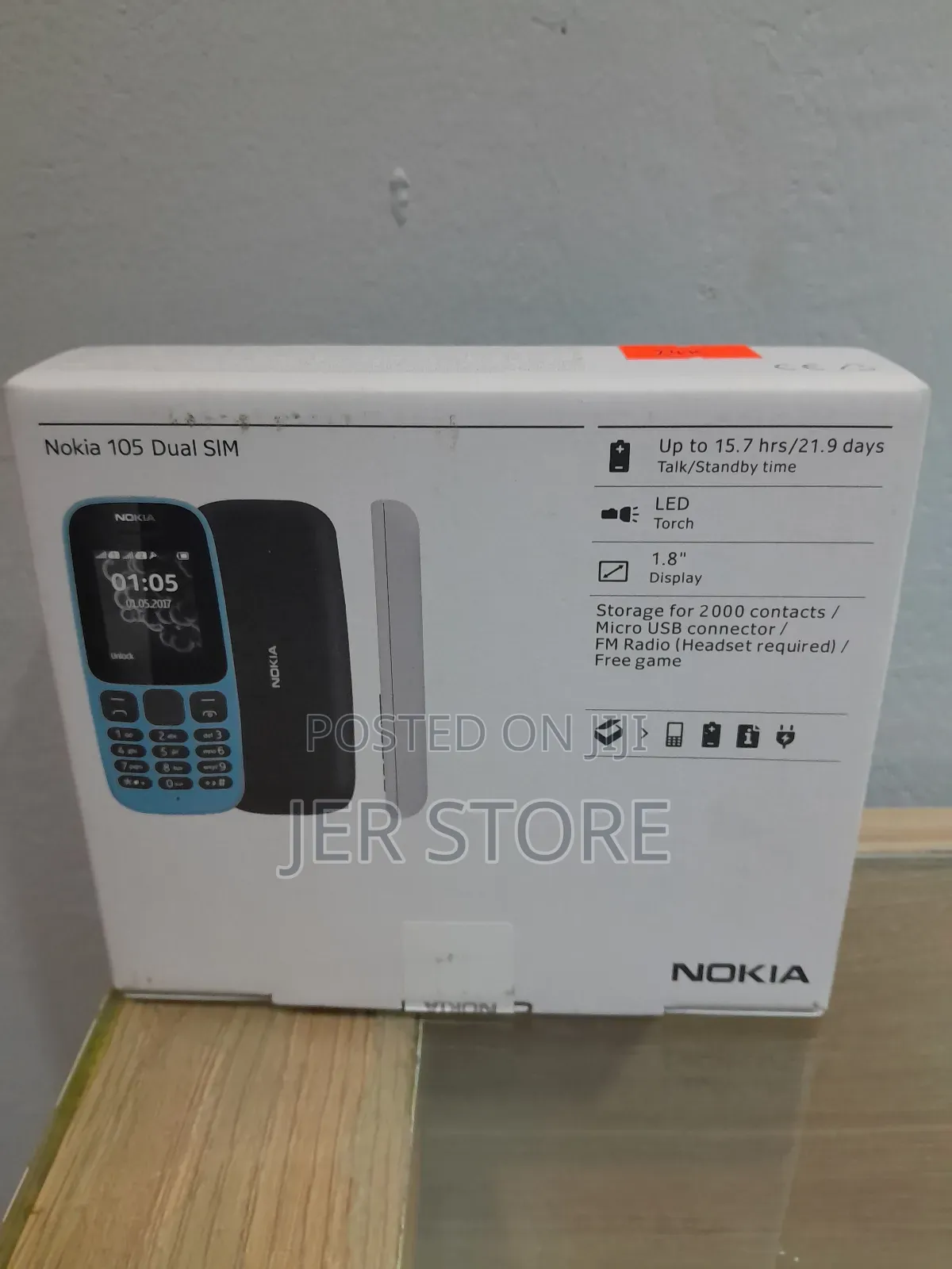 New Nokia 105 Black