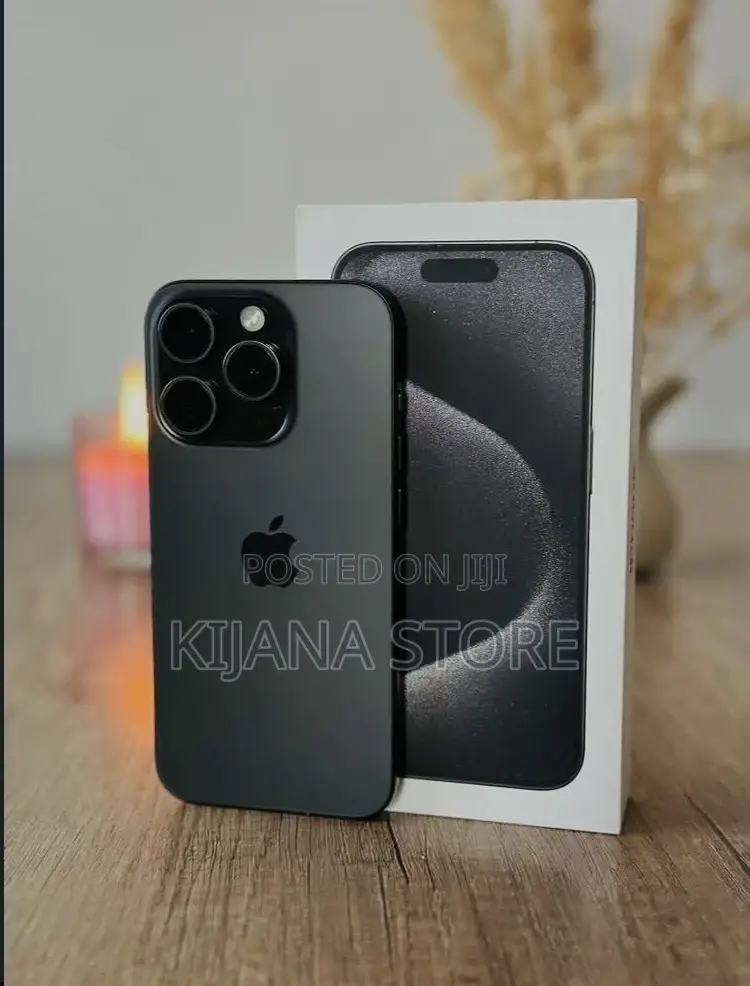 New Apple iPhone 15 Pro 256 GB Black