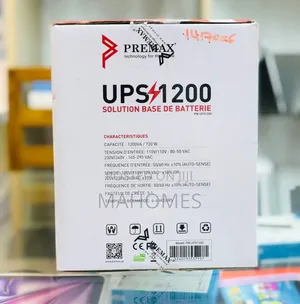 Premax Ups 1200 Battery Backup Solution Available