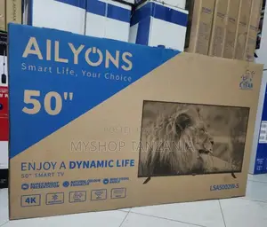 Ailyons Tv Inchi 50 Smart Frameless Support Bluetooth