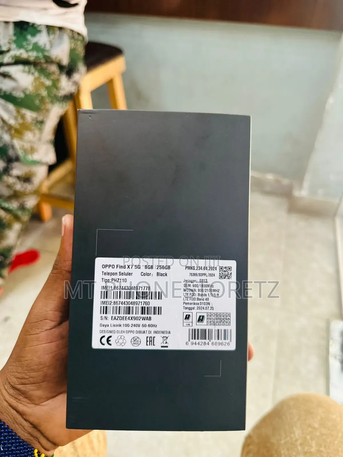 New Oppo Find X7 256 GB