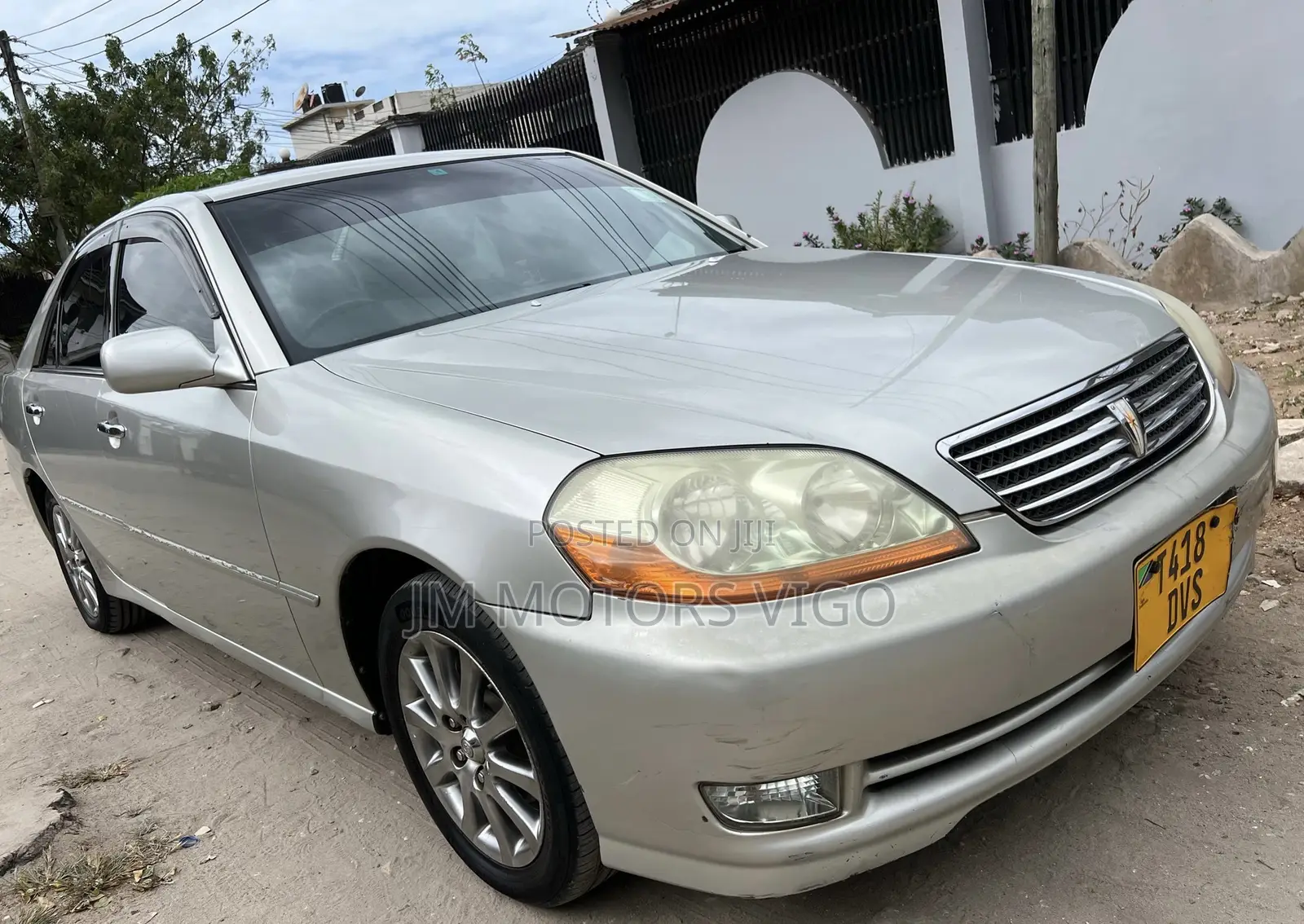 Toyota Mark II 2002 Silver