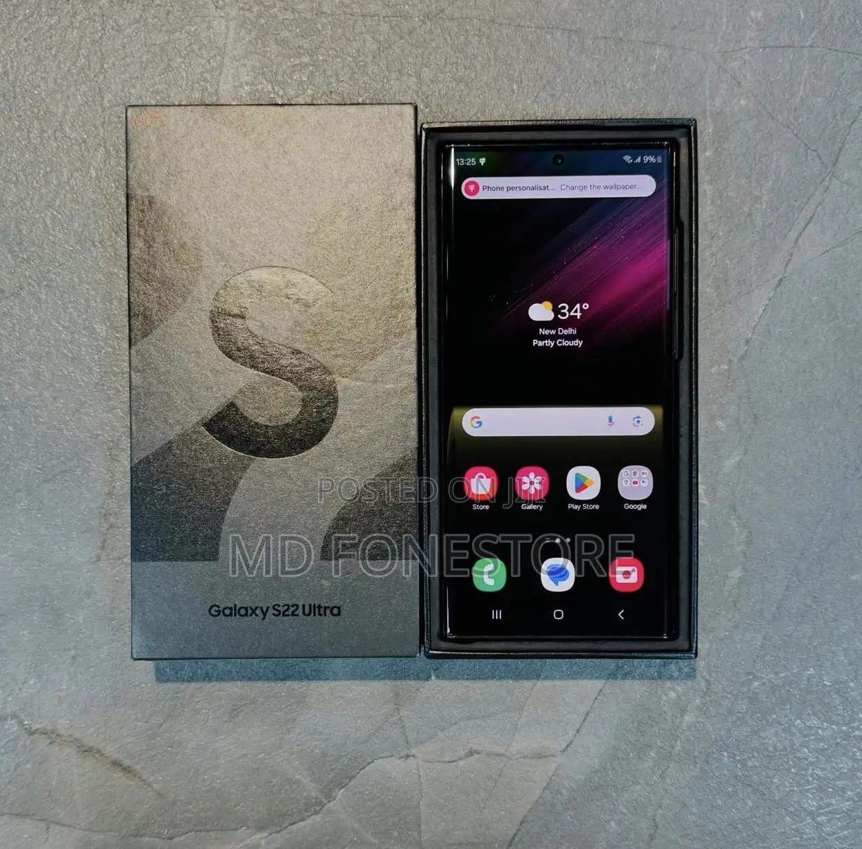 New Samsung Galaxy S22 Ultra 128 GB Black