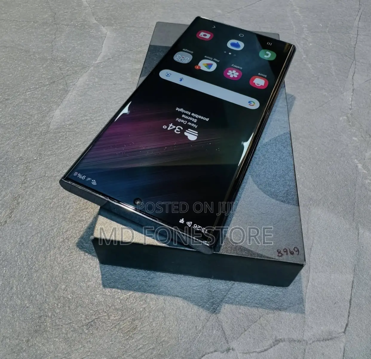 New Samsung Galaxy S22 Ultra 128 GB Black