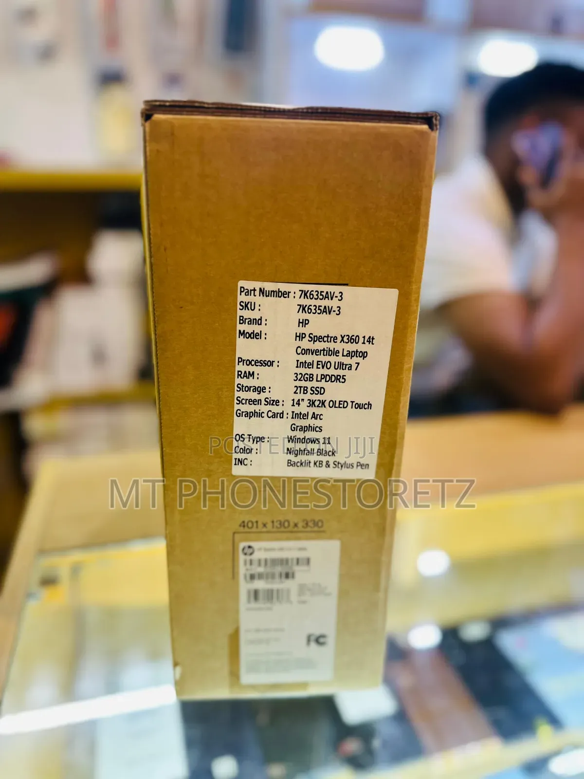 New Laptop HP Spectre X360 32GB Intel Core Ultra 7 SSD 2T