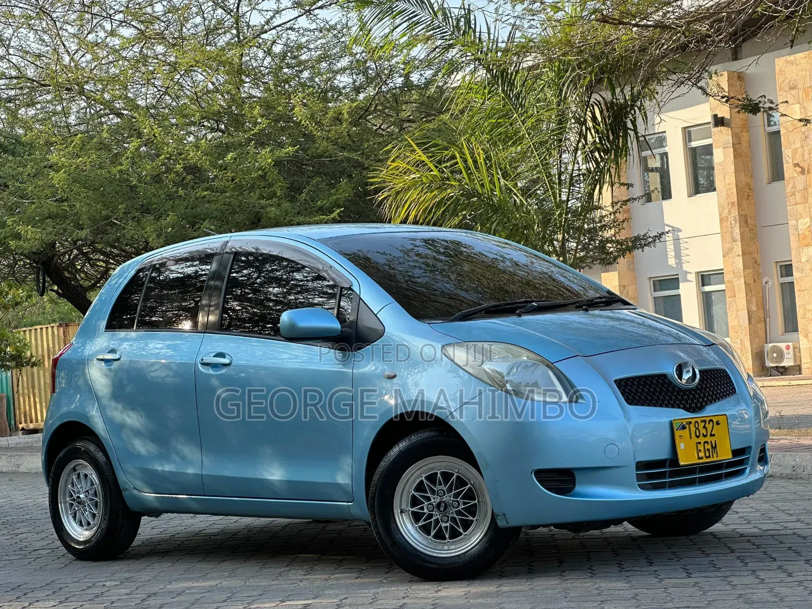 Toyota Vitz 2007 Blue