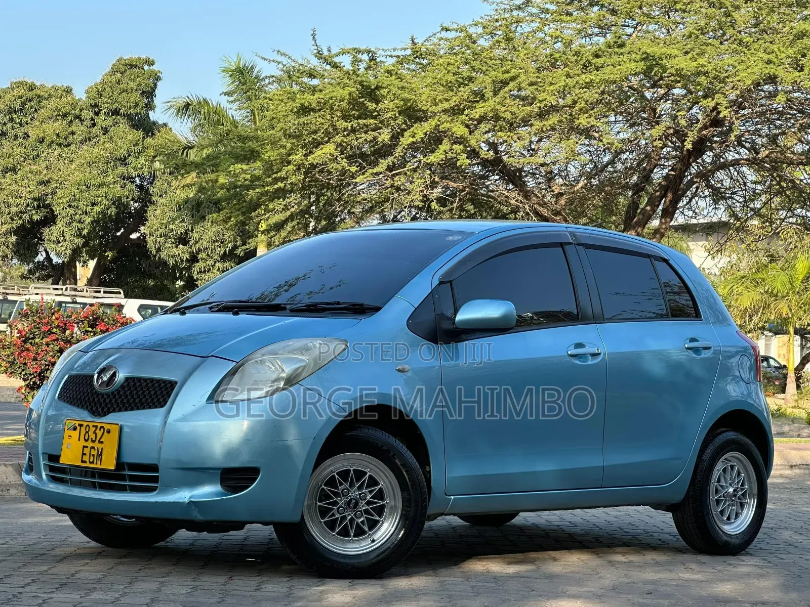 Toyota Vitz 2007 Blue