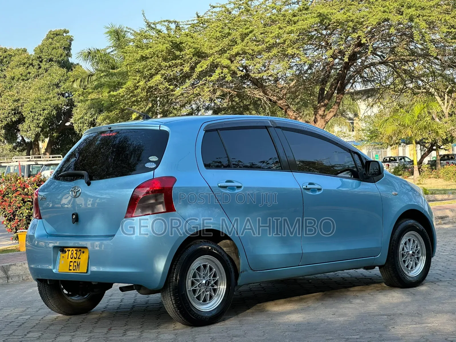 Toyota Vitz 2007 Blue