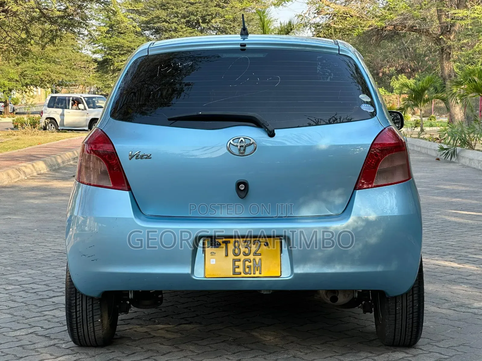 Toyota Vitz 2007 Blue
