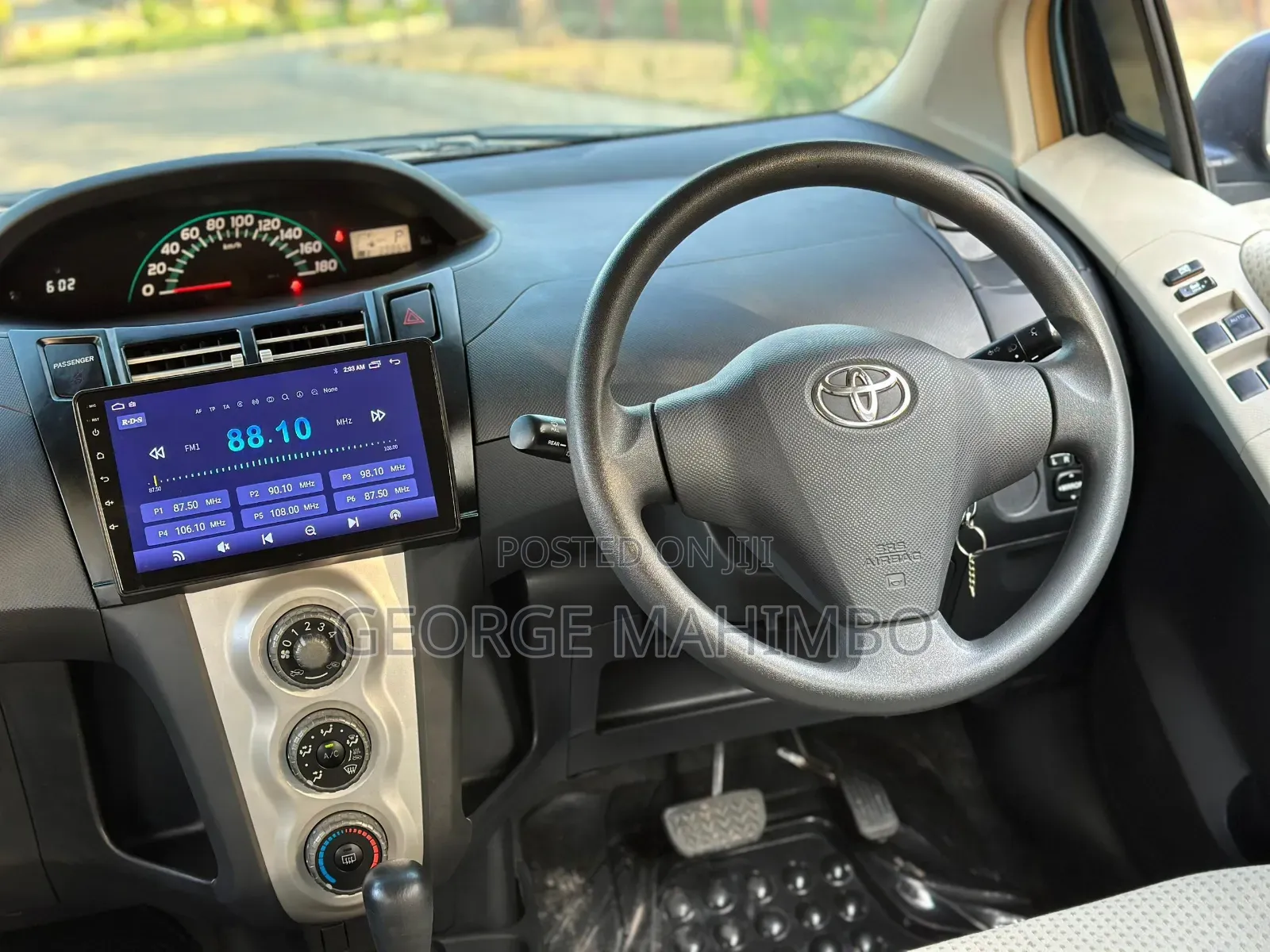 Toyota Vitz 2007 Blue