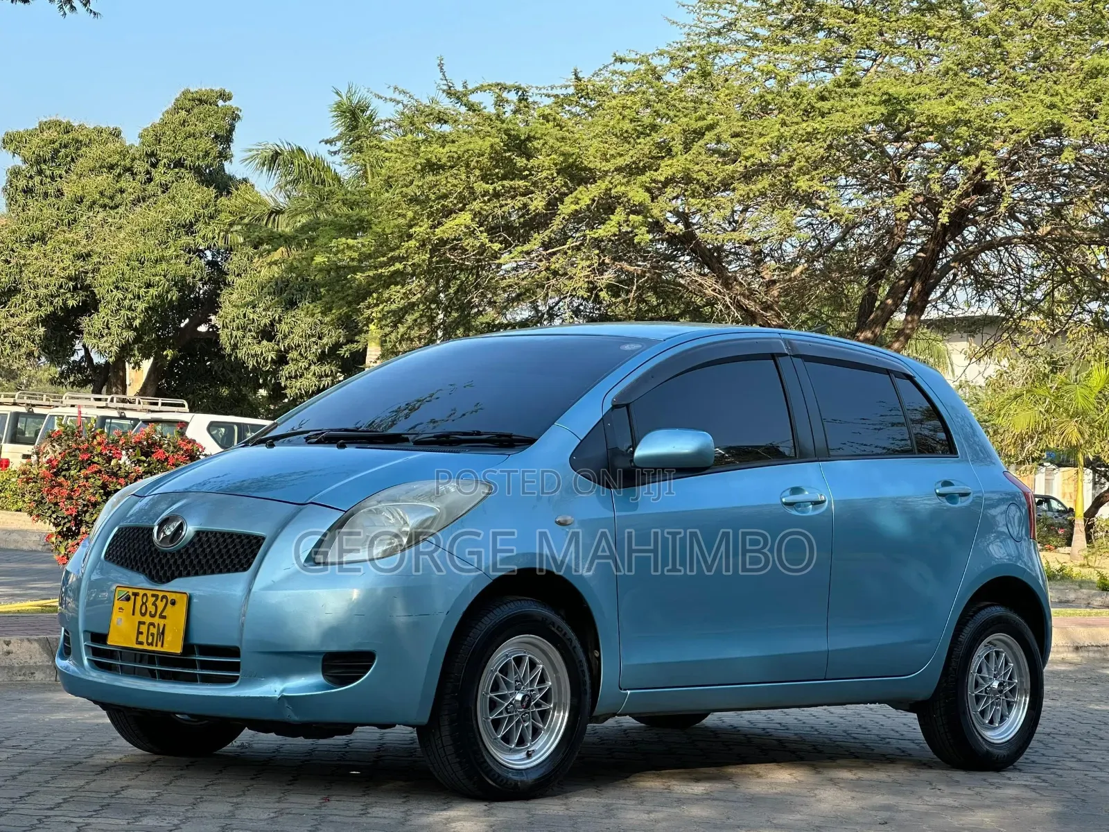 Toyota Vitz 2007 Blue