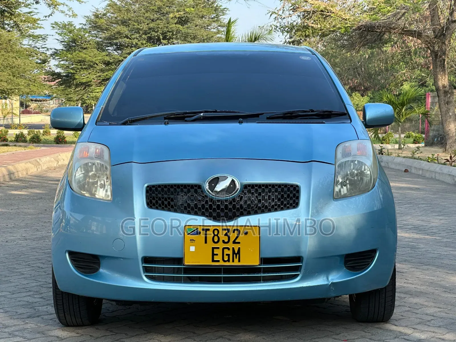 Toyota Vitz 2007 Blue