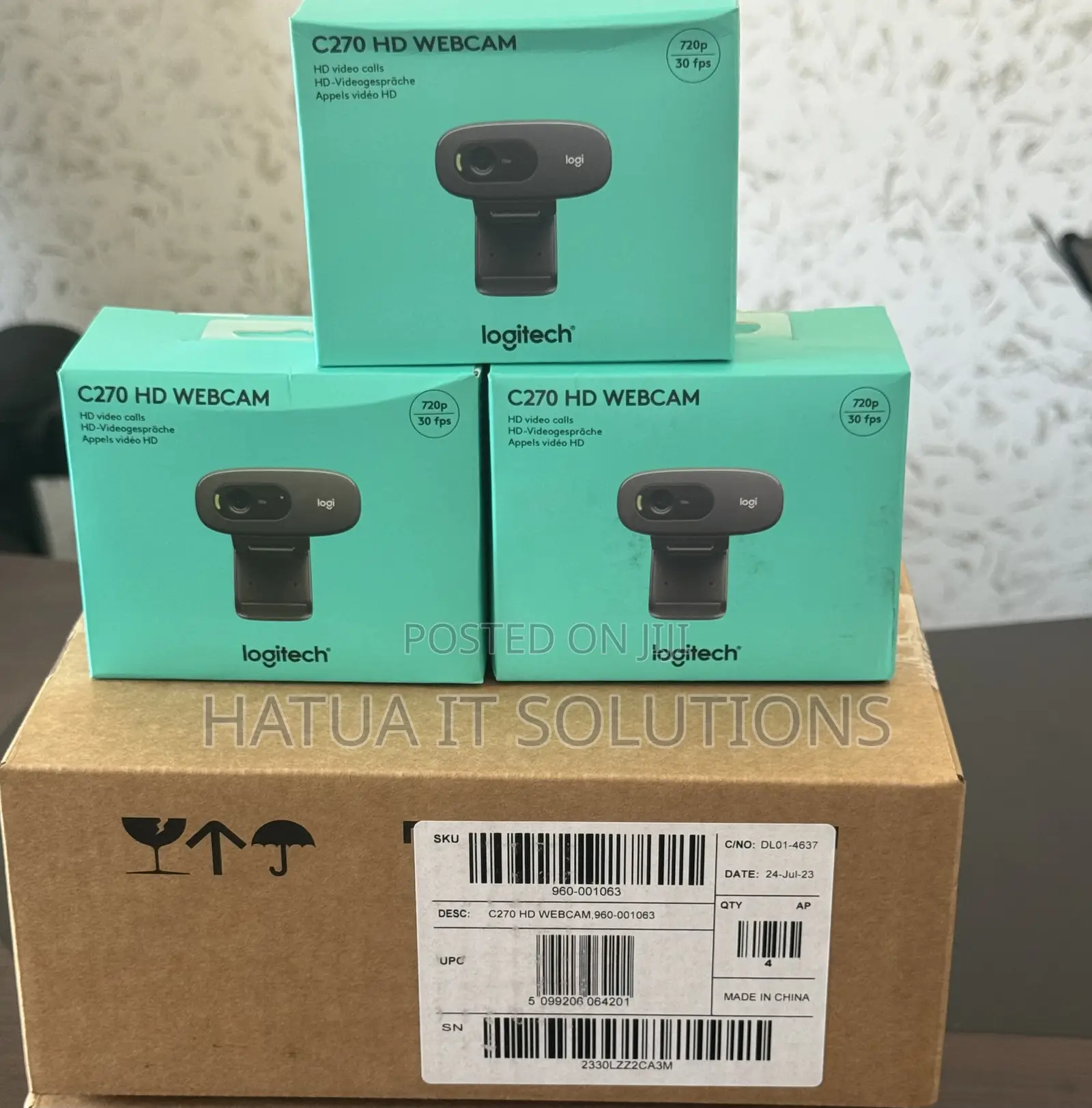 Logitech C270 Hd Web Camera