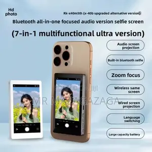 Portable Rear Camera Selfie Screen
