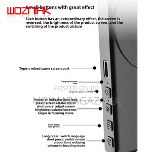 Portable Rear Camera Selfie Screen