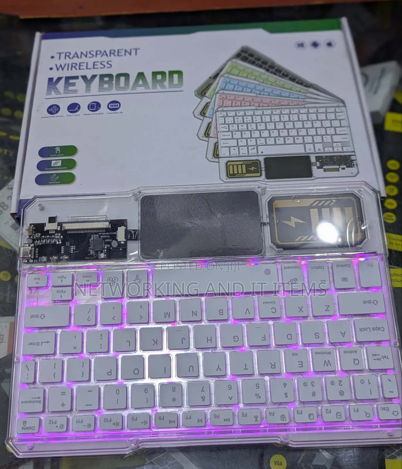 Transparent Keyboard