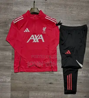 Liverpool Training Tracksuit Red