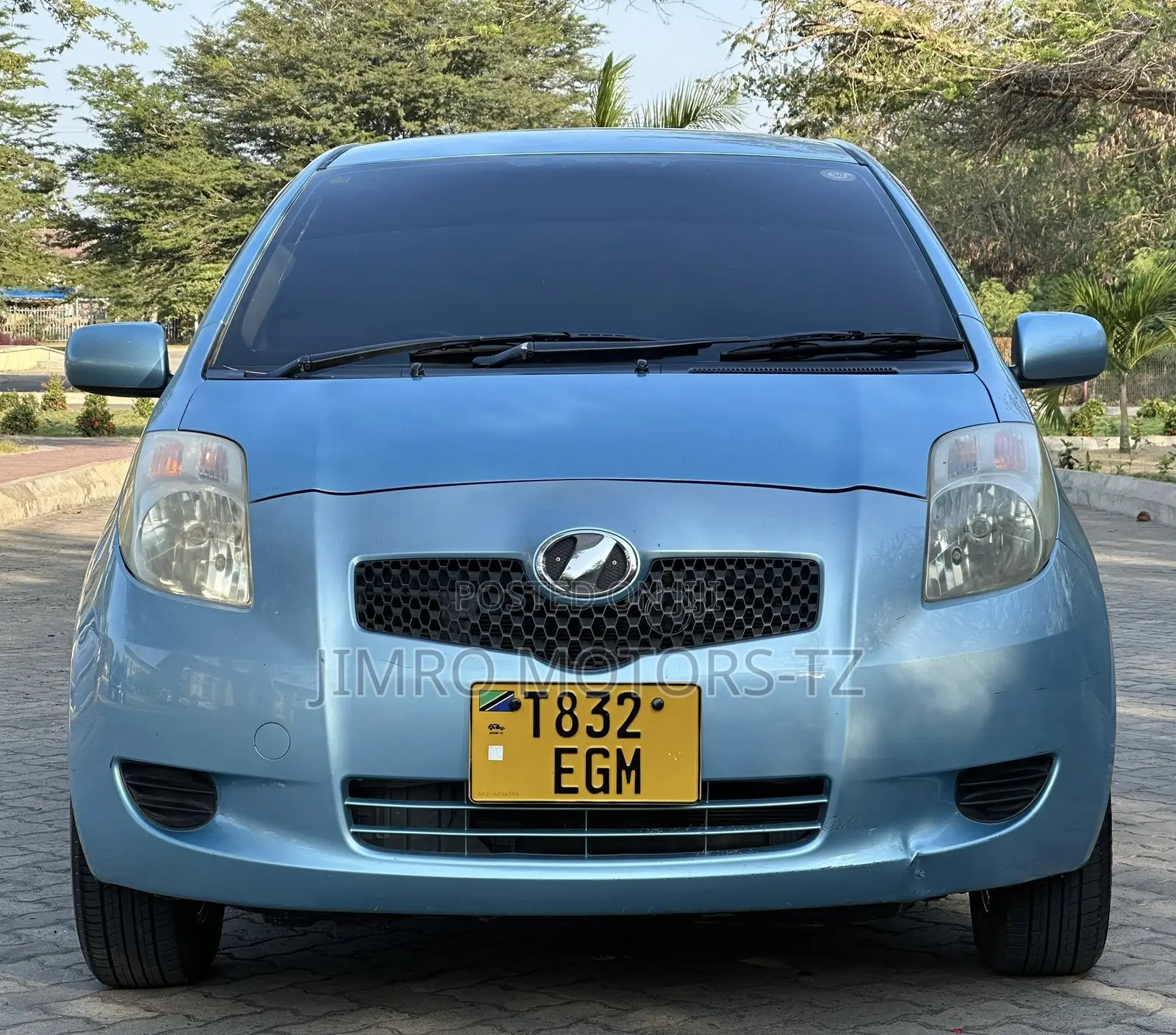 Toyota Vitz 2007 Blue