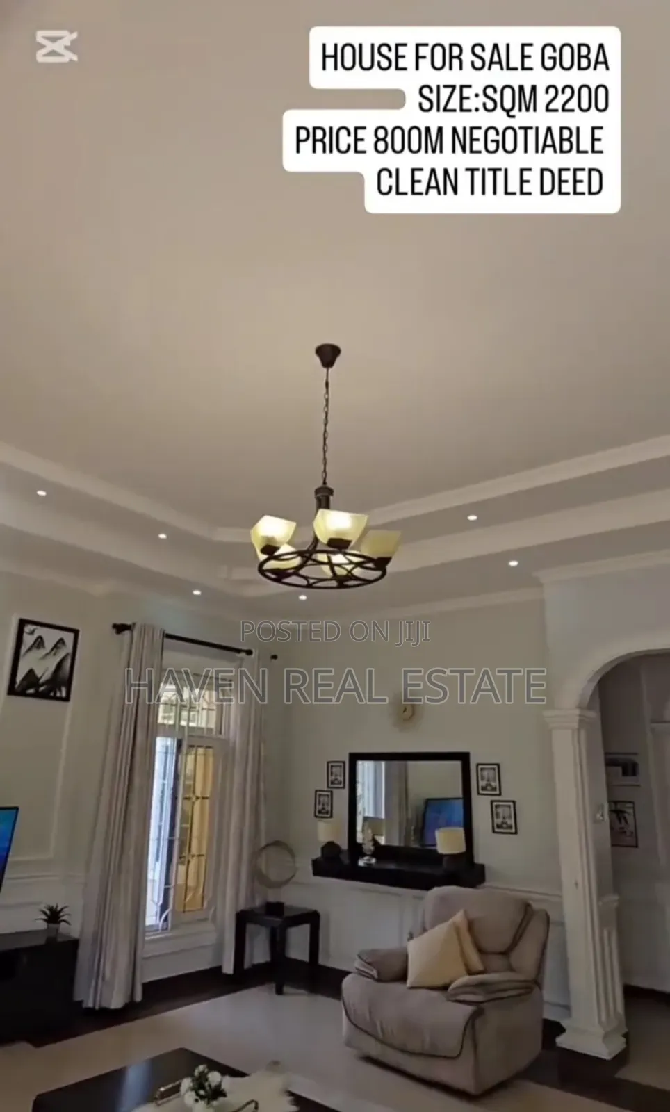 4bdrm House in Goba for sale