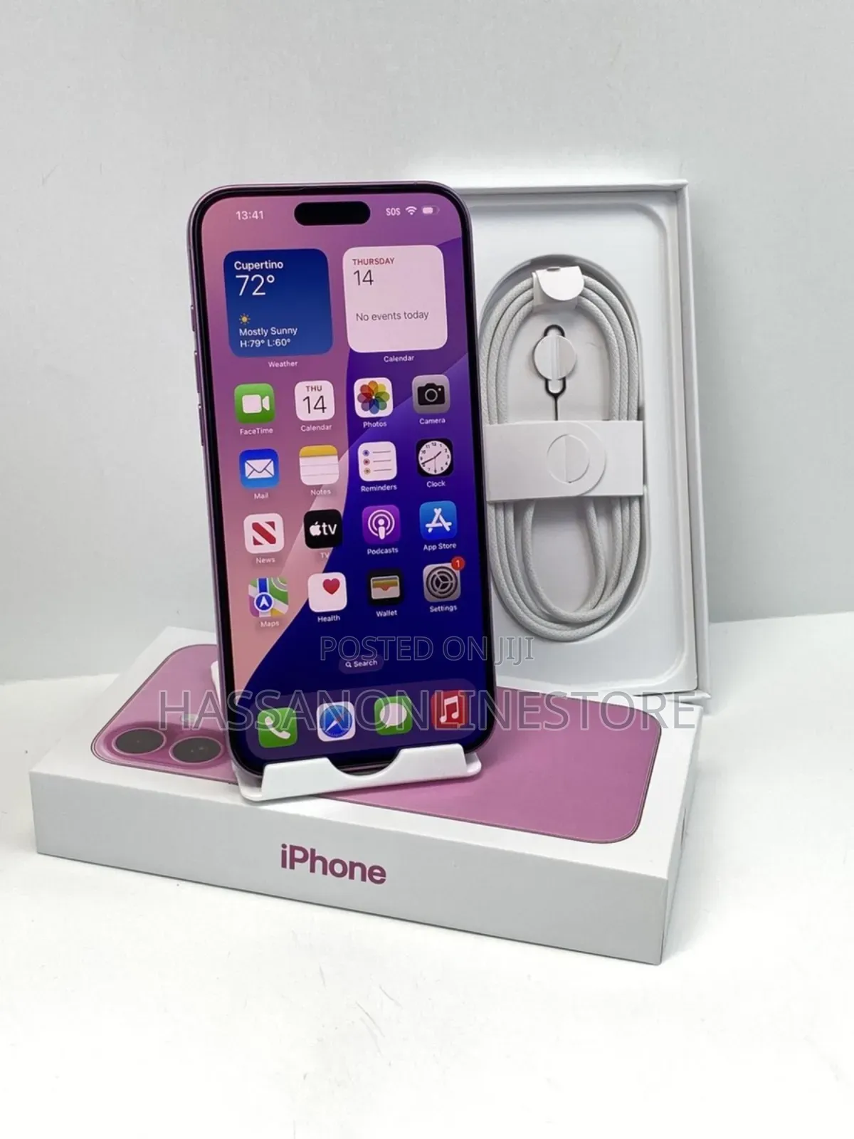 New Apple iPhone 16 128 GB Pink