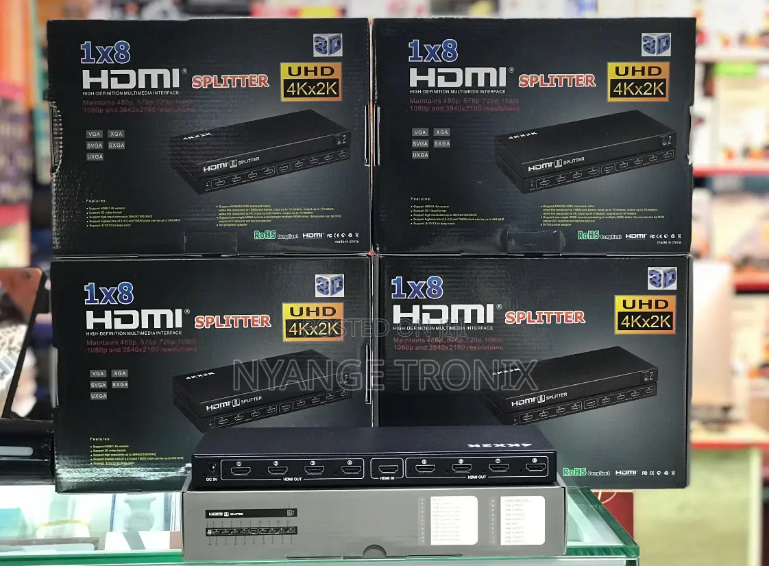 Hdmi Splitter 8 Way