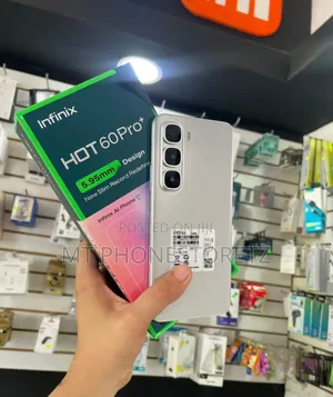New Infinix Hot 60 Pro+ 128 GB White