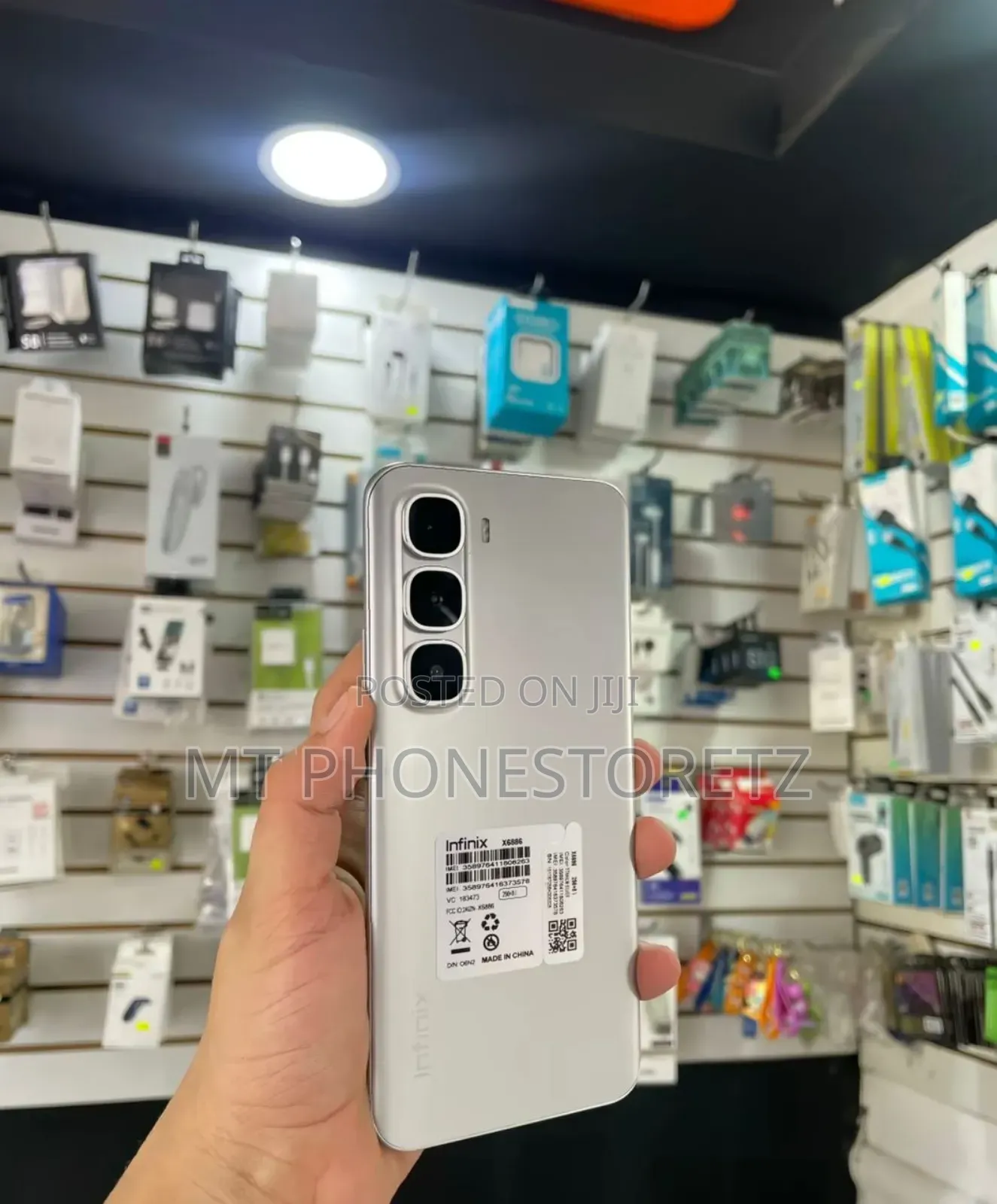 New Infinix Hot 60 Pro+ 128 GB White
