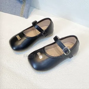 Stylish Baby Girl Shoes – Black